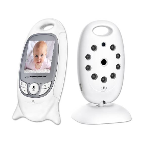 Obrázok pre Esperanza EHM001 LCD dětská chůvička 2,0" Bílá