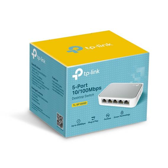 Obrázok pre TP-Link TL-SF1005D Řízený Fast Ethernet (10/100) Bílá