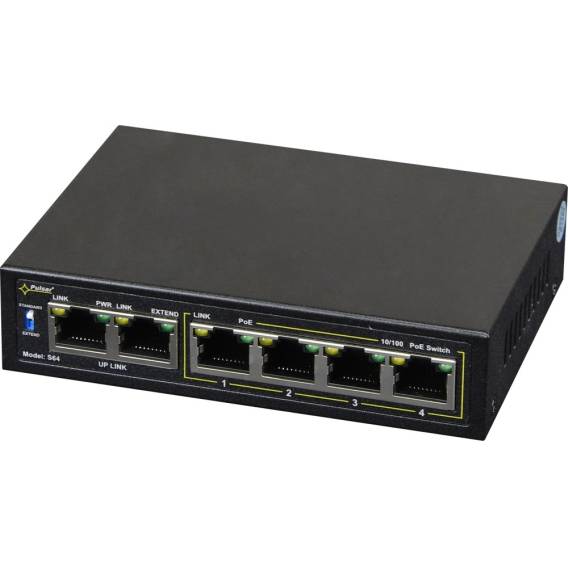 Obrázok pre Switch POE 4+2 Pulsar  S64