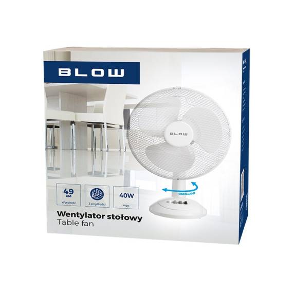 Obrázok pre Stolní ventilátor BLOW 12"/30cm 40W