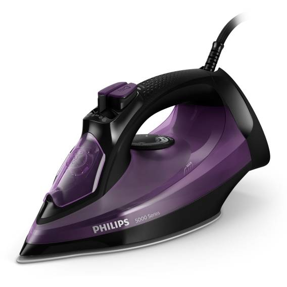 Obrázok pre Philips 5000 series DST5030/80 žehlička Napařovací žehlička Žehlicí plocha SteamGlide Plus 2400 W Fialová