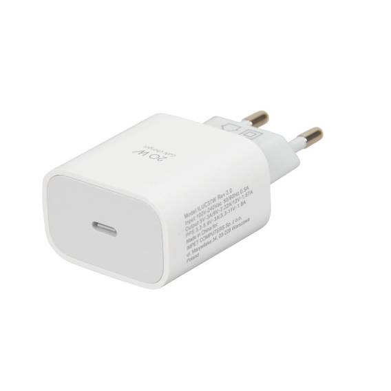 Obrázok pre Cestovní nabíječka iBOX C-37 GaN PD20W, bílá