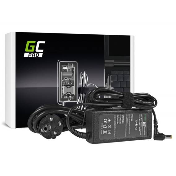 Obrázok pre Green Cell AD01P zdroj/transformátor Vnitřní 65 W Černá