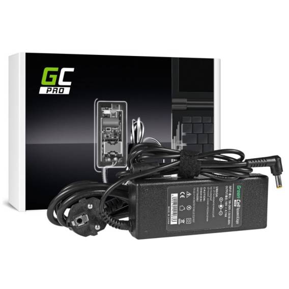 Obrázok pre Green Cell AD02P zdroj/transformátor Vnitřní 90 W Černá