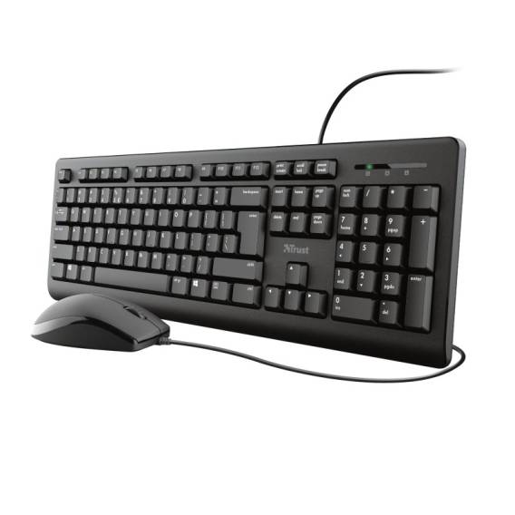 Obrázok pre Trust Primo klávesnice USB QWERTY Americká angličtina Černá