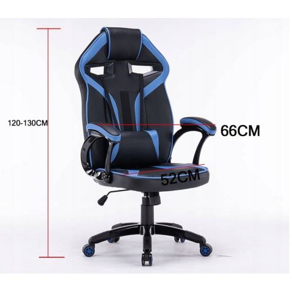 Obrázok pre Otočná herní židle DRIFT, modrá