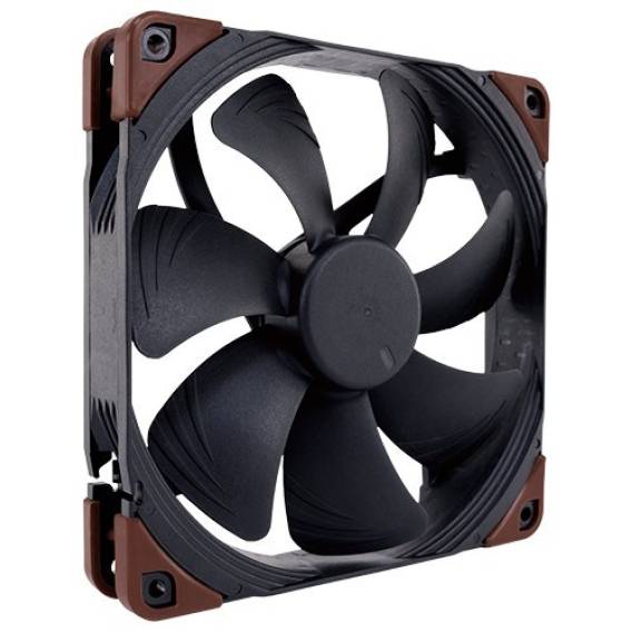 Obrázok pre Noctua NF-A14 industrialPPC-2000 Počítačová skříň Ventilátor 14 cm Černá, Hnědá