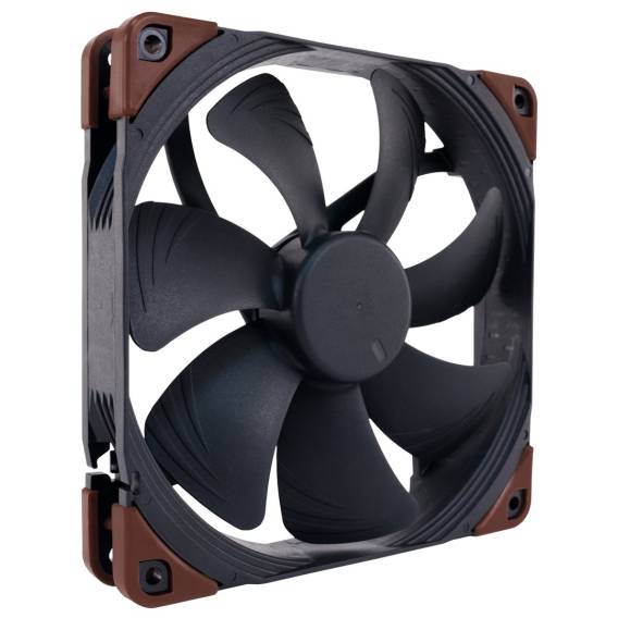 Obrázok pre Noctua NF-A14 INDUSTRIALPPC-2000 PWM Počítačová skříň Ventilátor 14 cm Černá, Hnědá 1 kusů