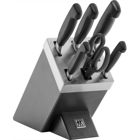 Obrázok pre ZWILLING FOUR STAR 35148-507-0 sada kuchyňských příborů/nožů ve stojanu 7 kusů Šedá