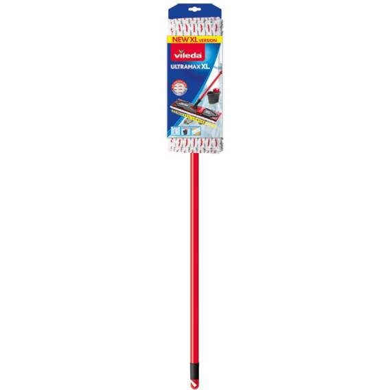 Obrázok pre Vileda Ultramax XL mop Mokrý Mikrovlákno Červená, Bílá