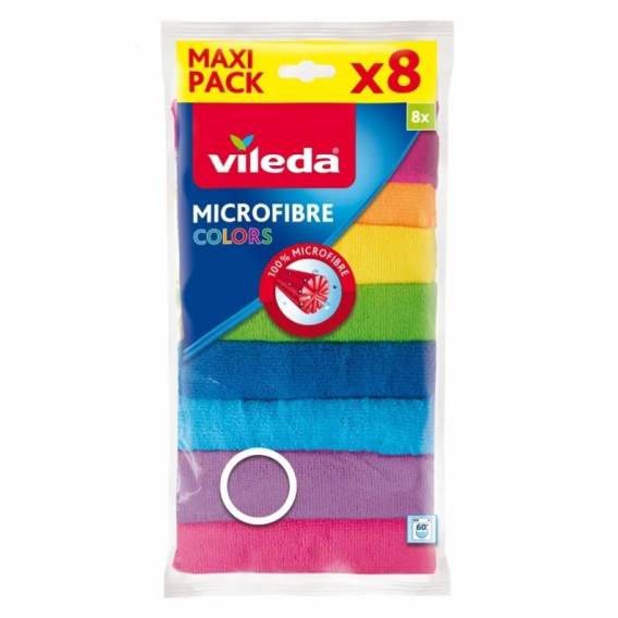 Obrázok pre Utěrka z mikrovlákna Vileda Colors 8 ks