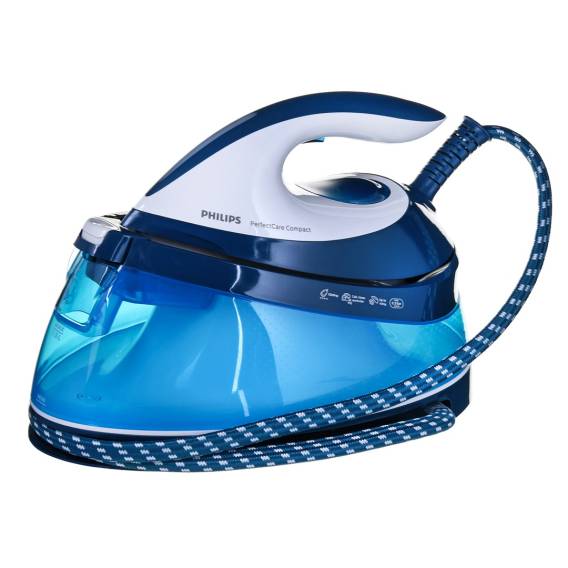Obrázok pre Philips GC7840/20 profesionální žehlička 2400 W 1,5 l Žehlicí plocha SteamGlide Modrá, Bílá