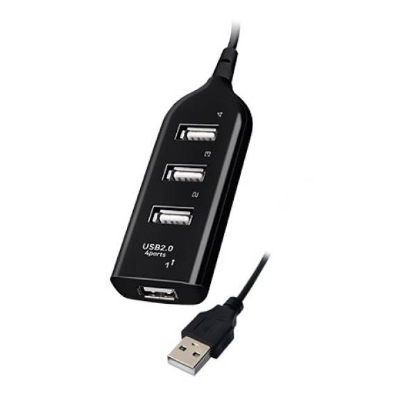 Obrázok pre Vakoss TC-234UX rozbočovač rozhraní USB 2.0 Černá