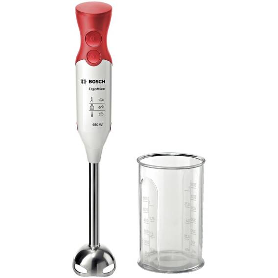 Obrázok pre Bosch MSM64110 mixér Ponorný mixér 450 W Červená, Bílá