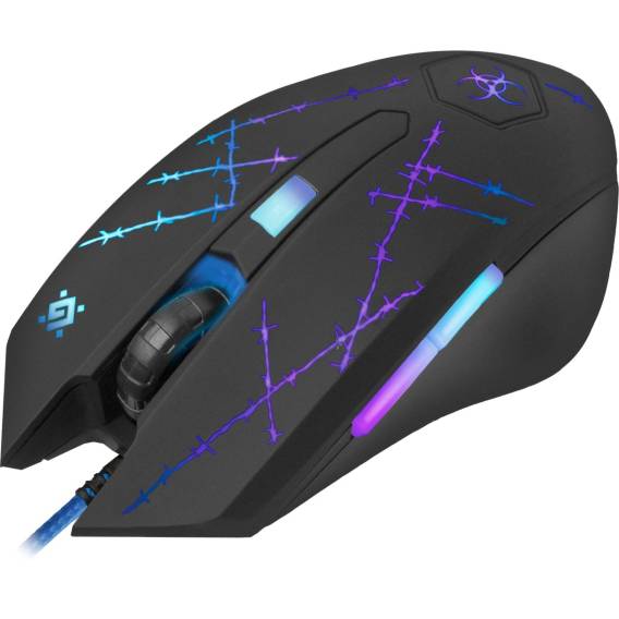 Obrázok pre Defender Forced GM-020L myš Hraní Pro praváky i leváky USB Typ-A Optický 3200 DPI