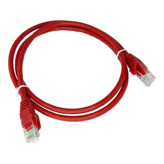 Obrázok pre Alantec KKU5CZA1 síťový kabel Červená 0.25 m Cat5e U/UTP (UTP)