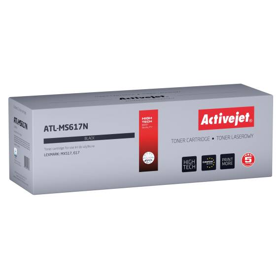 Obrázok pre Activejet ATL-MS617N Tonerová kazeta pro tiskárny Lexmark; Náhrada za Lexmark 51B2X00; Supreme; 20000 stran; černá