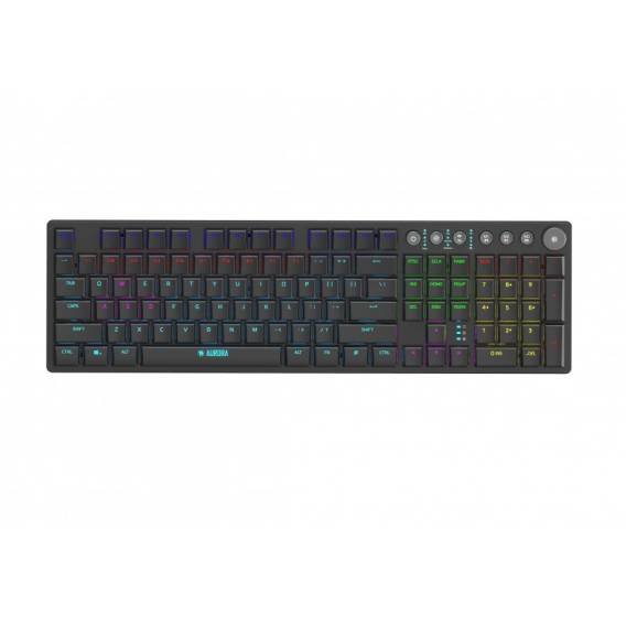 Obrázok pre iBox AURORA K-6 klávesnice Univerzální RF bezdrátové + Bluetooth QWERTY Anglický Černá