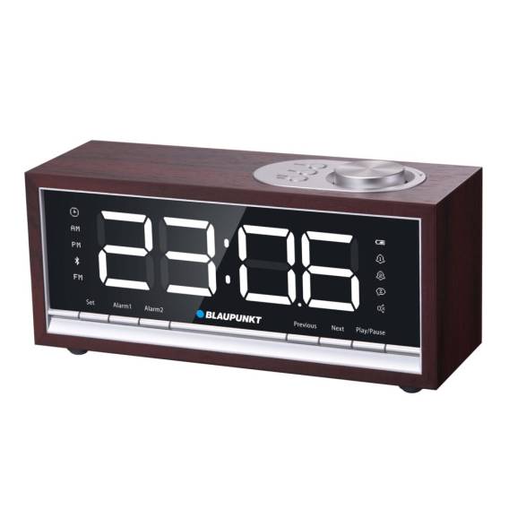 Obrázok pre Radiobudík s Bluetooth BLAUPUNKT CR60BT, hnědé dřevo