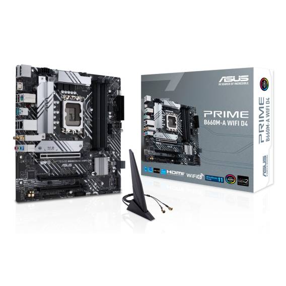 Obrázok pre ASUS PRIME B660M-A WIFI D4 Intel B660 LGA 1700 Micro ATX