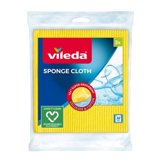 Obrázok pre Drhnoucí houba Vileda 3 ks