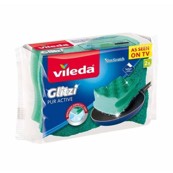 Obrázok pre Vileda Pur Active profilovaná myčka nádobí 2 ks.