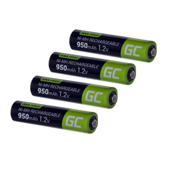 Obrázok pre Green Cell GR03 baterie pro domácnost Dobíjecí baterie AAA  Nikl-metal hydridová (NiMH)