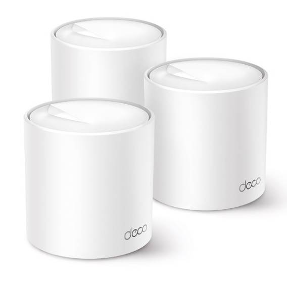Obrázok pre TP-Link Deco X50 (3-pack) Dvoupásmový (2,4 GHz / 5 GHz) Wi-Fi 6 (802.11ax) Bílá Vnitřní
