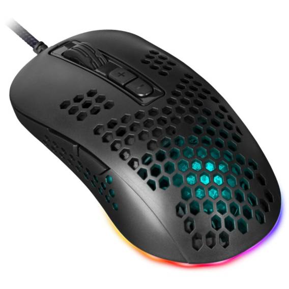 Obrázok pre Herní, drátová, optická herní myš DEFENDER GM-620L SHEPARD 12800dpi 7P s podsvícením