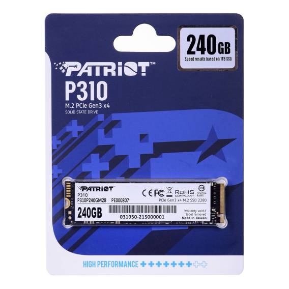 Obrázok pre SSD Patriot P310 240GB M.2 2280