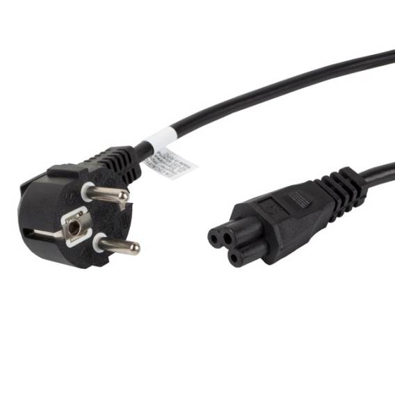 Obrázok pre Napájecí kabel notebooku Lanberg cee 7/7->c5 ca-c5ca-11cc-0018-bk