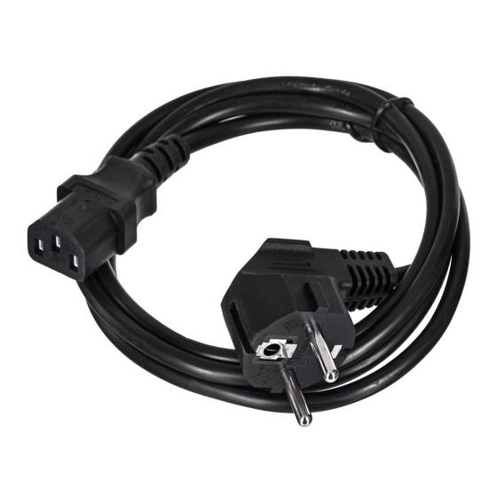 Obrázok pre Gembird PC-186 napájecí kabel Černá 1,8 m CEE7/4 C14 rozdvojovač