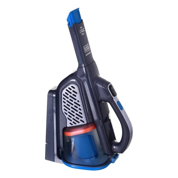 Obrázok pre Black & Decker BHHV520BF ruční vysavač Černá, Modrá, Stříbrná Bezsáčkové