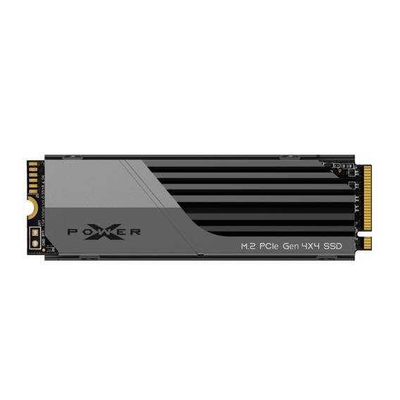 Obrázok pre SILICON POWER PCIe Gen 4x4 XS70 Interní jednotka SSD 1TB M.2 2280 NVMe 1.4 (SP01KGBP44XS7005) Černá, Šedá