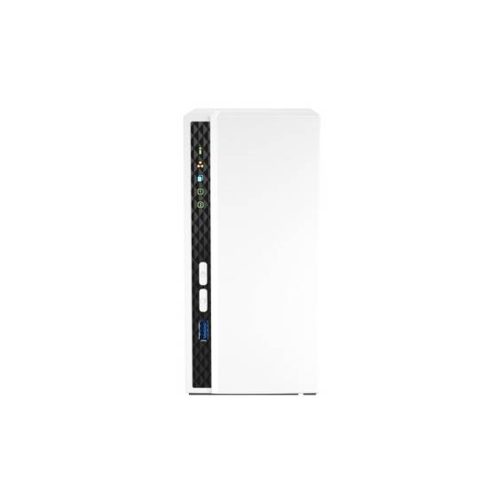 Obrázok pre QNAP TS-233 úložný server NAS Mini Tower Připojení na síť Ethernet Bílá Cortex-A55