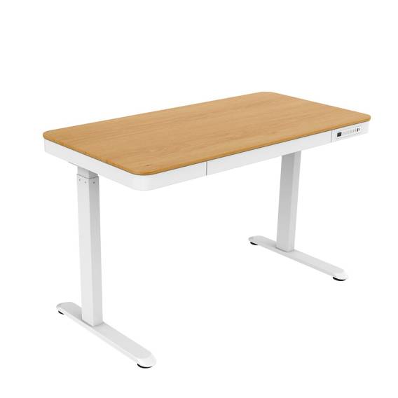 Obrázok pre Tuckano Elektrický výškově nastavitelný stůl ET119W-C bílá/dub