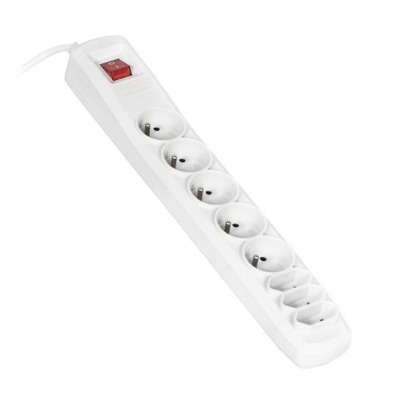 Obrázok pre Activejet APN-8G/1,5M-GR napájecí prodlužovačka 8 AC zásuvky / AC zásuvek Vnitřní Šedá