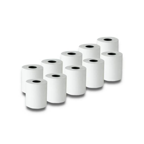 Obrázok pre Qoltec 51900 Tepelná role 57 x 27 | 55 g / m2 | 10 ks. | Bez BPA