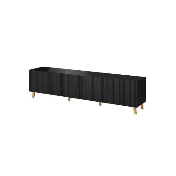 Obrázok pre Cama RTV skříň PAFOS 200x42x52 Černá matná