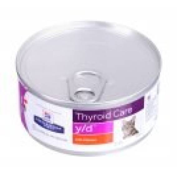 Obrázok pre HILL'S PRESCRIPTION DIET Thyroid Care Feline y/d Mokré krmivo pro kočky Kuřecí maso 156 g