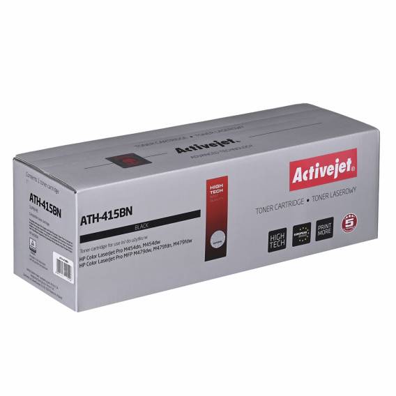 Obrázok pre Activejet ATH-415BN toner do tiskárny HP; náhradní náplň HP 415A W2030A; Supreme; 2400 stran, černý, s čipem