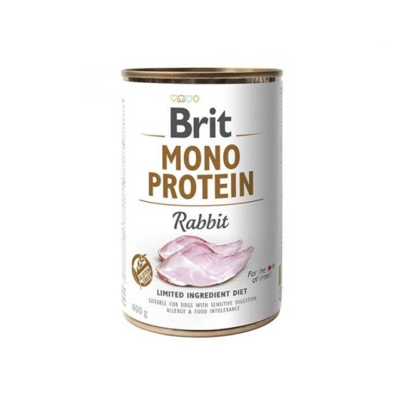 Obrázok pre BRIT Mono Protein Rabbit - vlhké krmivo pro psy - 400 g