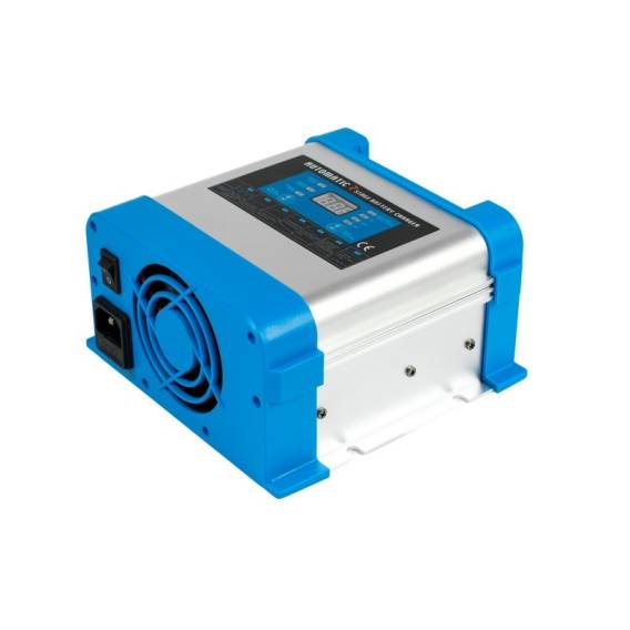 Obrázok pre AZO Digitální síťová nabíječka 24V pro akumulátory BC-20 PRO 10A (230V/24V) LCD 7stupňové nabíjení