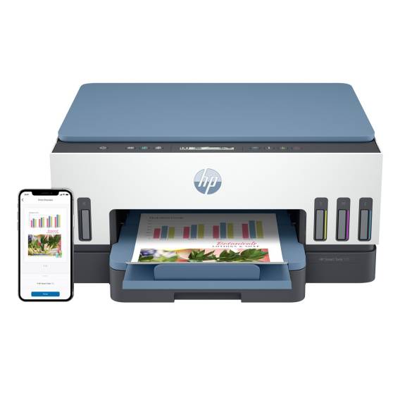 Obrázok pre HP Smart Tank 725 Bezdr. př. All-in-One Barva Tiskárna, Kopírka, skener