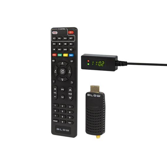 Obrázok pre Tuner DVB-T2 BLOW 7000FHD MINI H.265