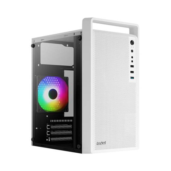 Obrázok pre Případ Aerocool PGS CS-109-G-WT-v1 FRGB Bílá