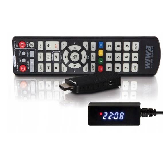 Obrázok pre Tuner DVB-T/T2 WIWA H.265 MINI LED