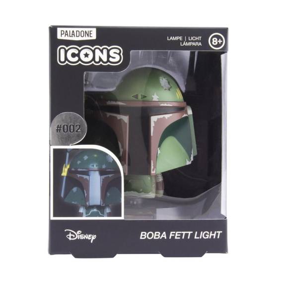 Obrázok pre Paladone Bobba Fett Icon Light BDP Ambientní osvětlení