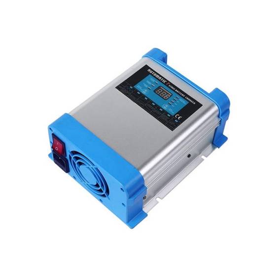 Obrázok pre AZO Digitální síťová nabíječka 12V pro akumulátory BC-40 PRO 40A (230V/12V) LCD 7stupňové nabíjení