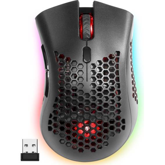 Obrázok pre Defender GM-709L Warlock 52709 Bezdrátová myš pro hráče s podsvícením RGB